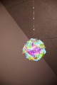 Lyskule hologram 50 LED Ø20 cm